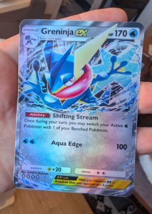 Greninja ex B&W - Holo